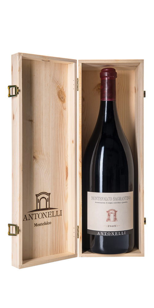 Sagrantino di Montefalco Bio, DoppelMagnum in Holzkiste Shop ViniAl